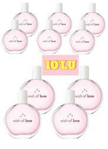 Avon wish of love 10 adet avantaj paketi 