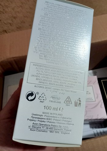 Avon Perceive Kadın 100 ml büyük boy Parfümü Eau de Parfum - Görsel 5