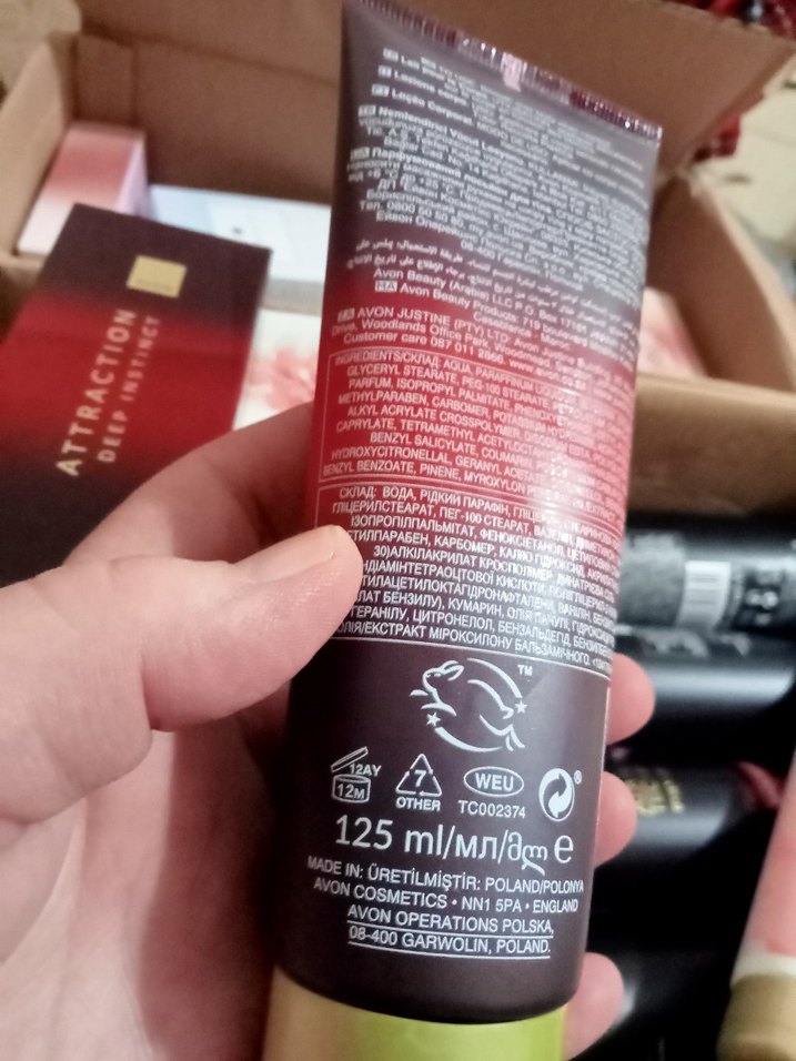 Avon Attraction Deep Instinct Kadın Parfüm Seti - Görsel 5