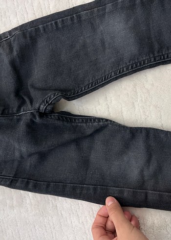 Erkek Çocuk Gri Denim Pantolon