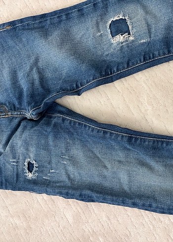 Erkek çocuk mavi Fit Denim Pantolon