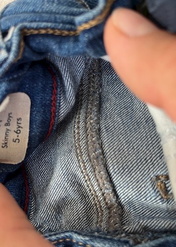 Mavi Erkek çocuk mavi Fit Denim Pantolon