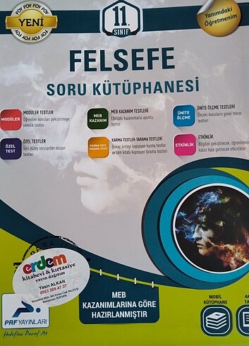 11. Sınıf Felsefe PRF Yayınları 