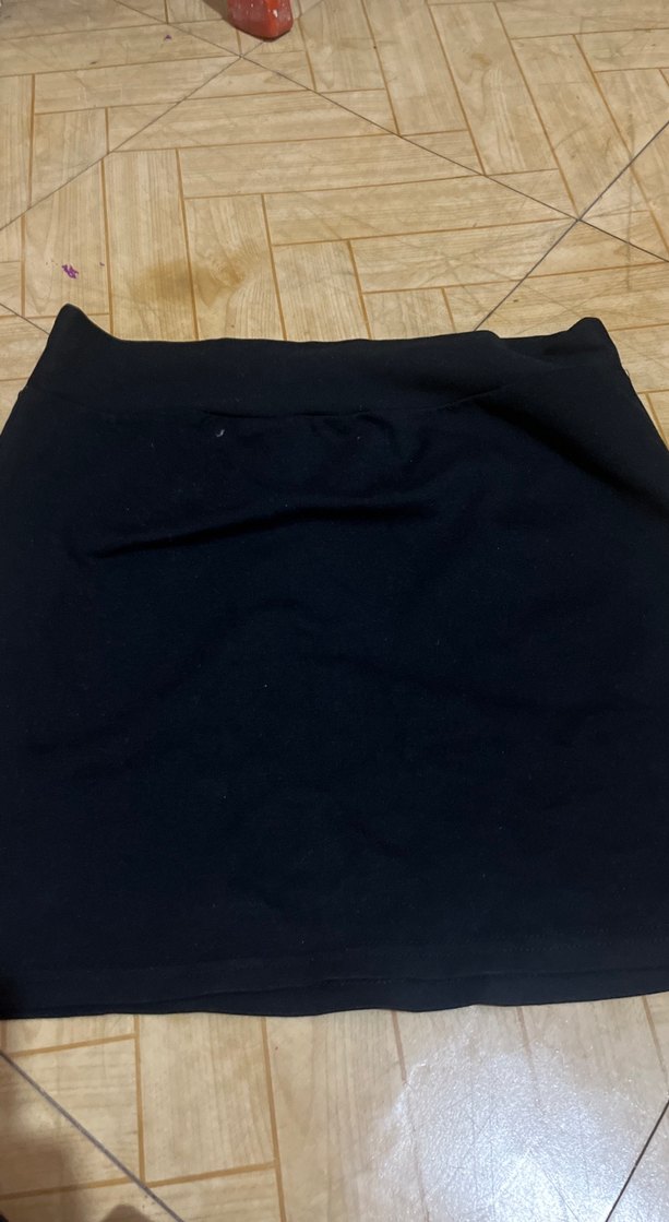 Siyah Basic Mini Etek - Görsel 2