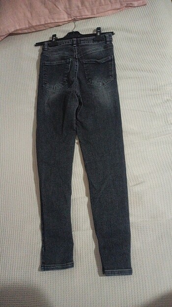 34 Beden gri Renk Kot Pantalon 