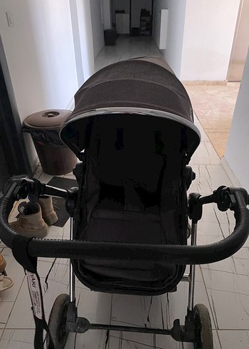 Diğer Beden siyah Renk Siyah ve Gri Bebek Arabası