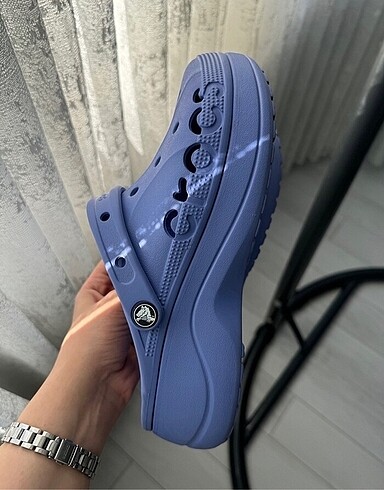 41 Beden mor Renk Crocs Terlik