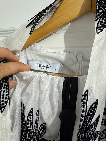 İşlemeli Astarlı Elbise - Görsel 4