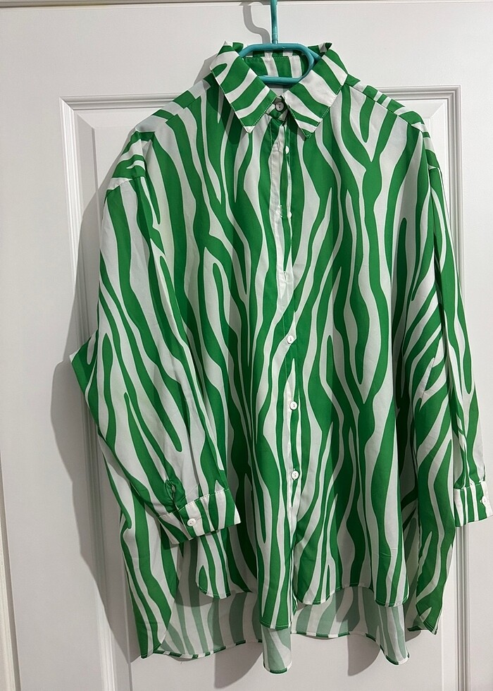 Zebra Desen Gömlek - Görsel 2