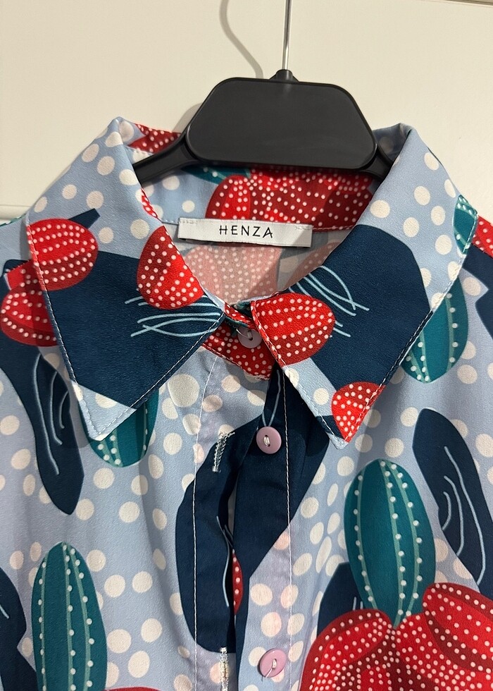 Karışık Renkli Gömlek - Görsel 3