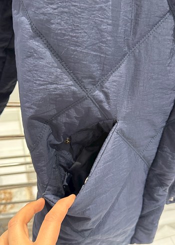 Kapşonlu Beymen Mont - Görsel 3