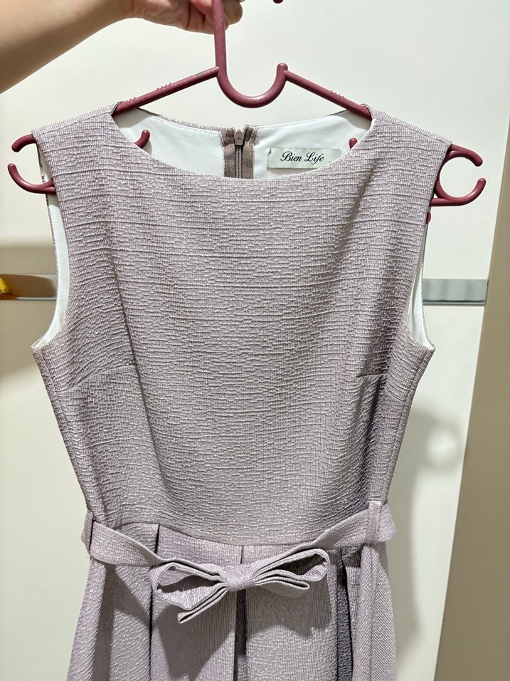 Kemer Detaylı Klasik Elbise - Görsel 3