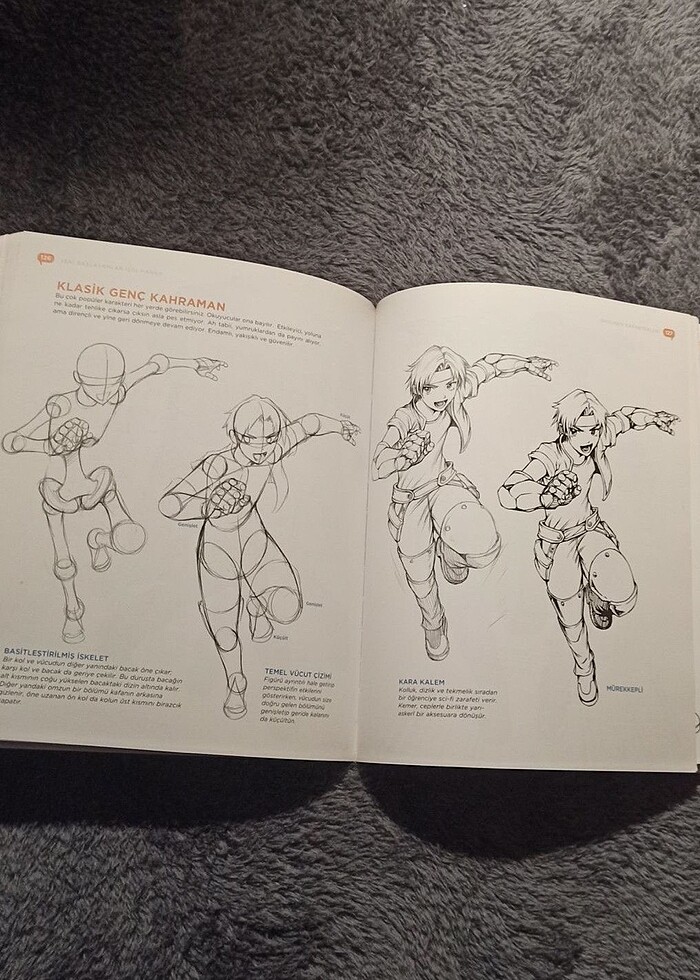 Manga çizim kitabı - Görsel 4