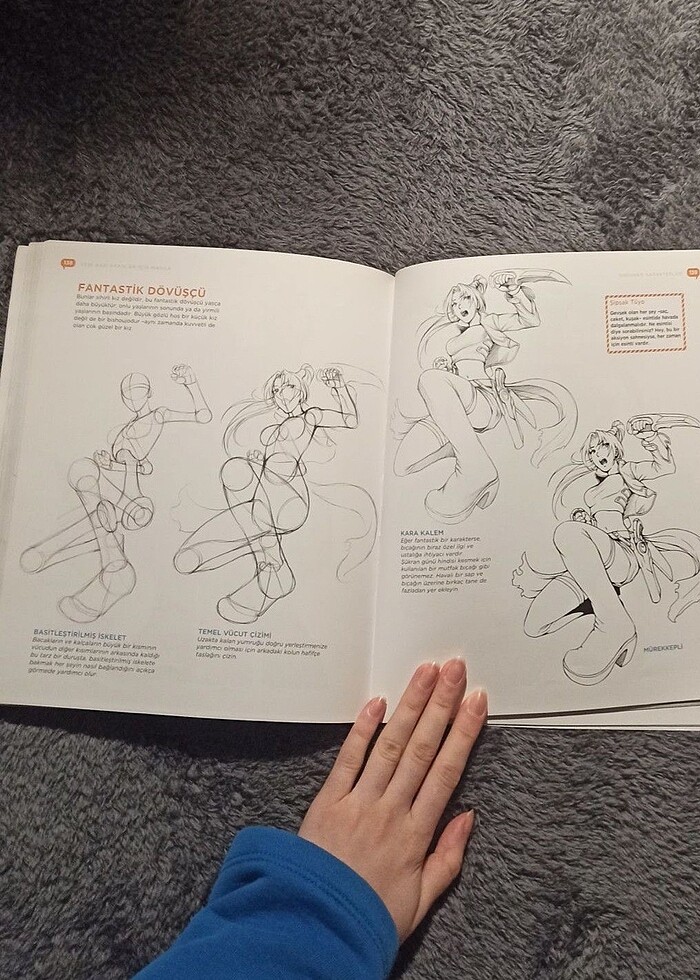 Manga çizim kitabı - Görsel 3