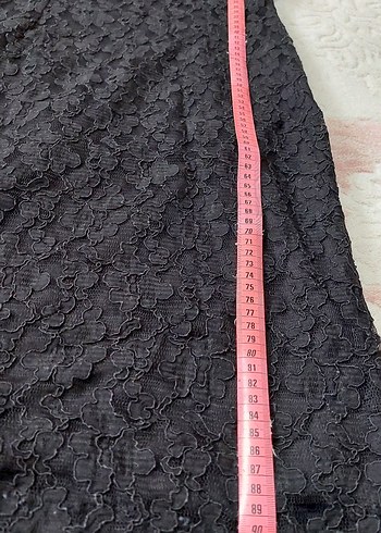Dantelli Siyah abiye elbise - Görsel 5