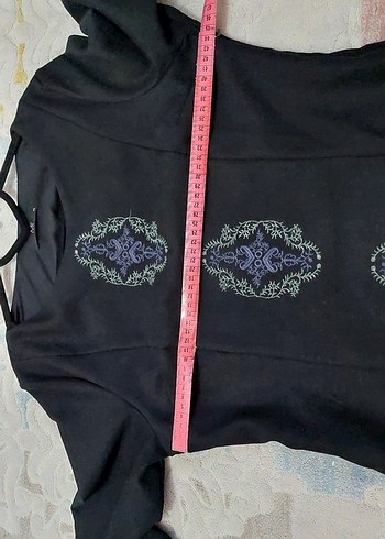 Nakışlı Gotik elbise - Görsel 6