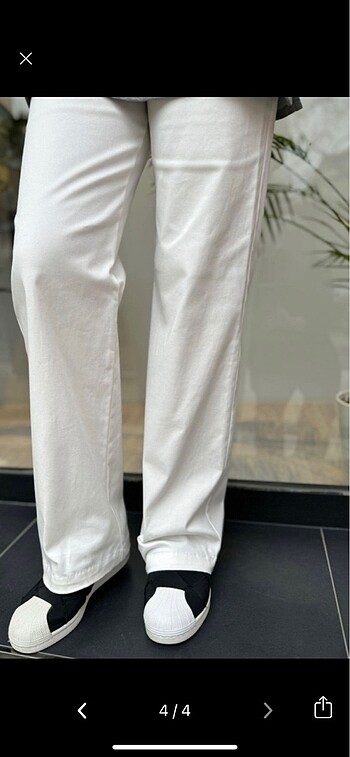 38 Beden beyaz Renk Venöve pantolon
