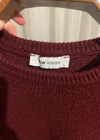 LCW kirmizi kazak - Görsel 3