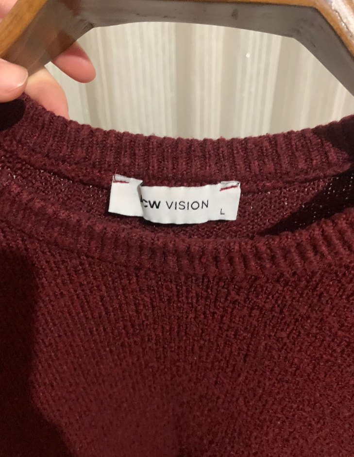 LCW kirmizi kazak - Görsel 3