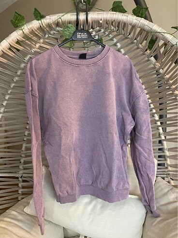 Defacto mor sweatshirt erkek