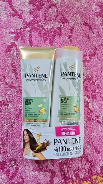 PANTENE ŞAMPUAN VE SAÇ KREMİ 2 Lİ