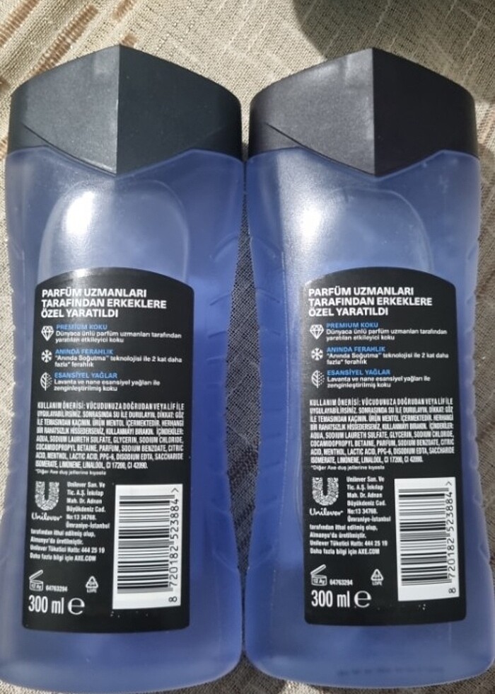 AXE ERKEKLERE ÖZEL DUŞ JELİ 2 ADET  - Görsel 2