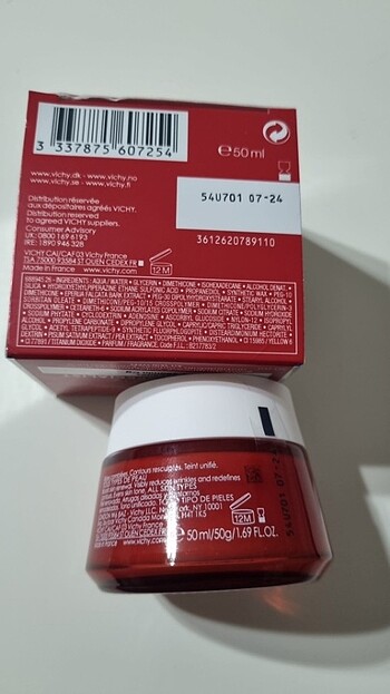 VICHY VICHY YAŞLANMA KARŞITI KREM 50 ML