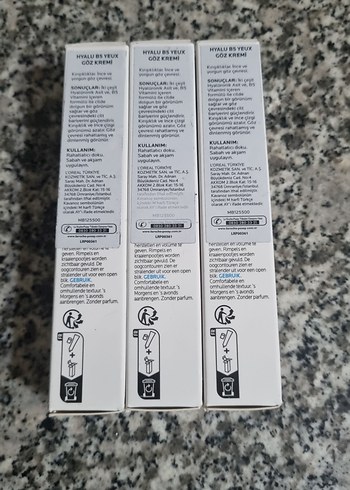 Beden Renk La Roche-Posay Hyalu B5 Göz Kremi 15 ml