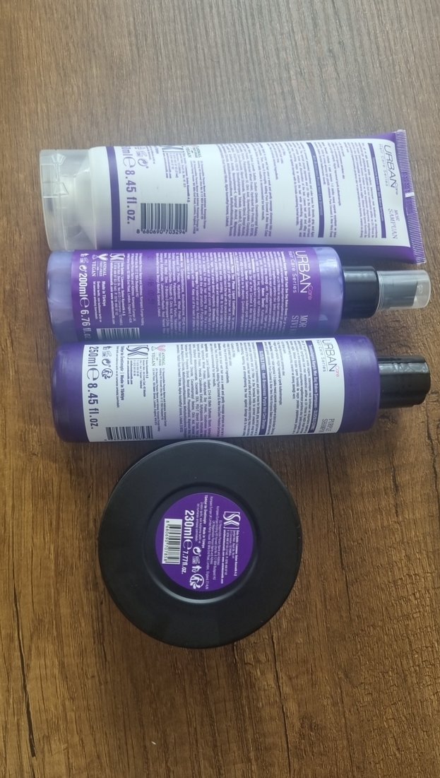 Urban Mor Saç Bakım Seti - Vegan Formüllü - Görsel 2