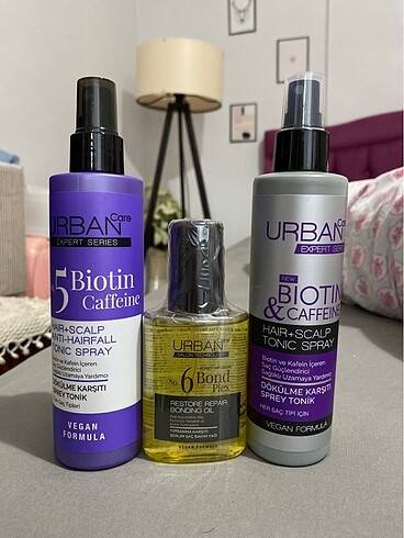 urban care saç toniği ve saç bakım yağı