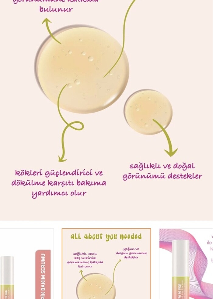 kaş ve kirpik serum - Görsel 2