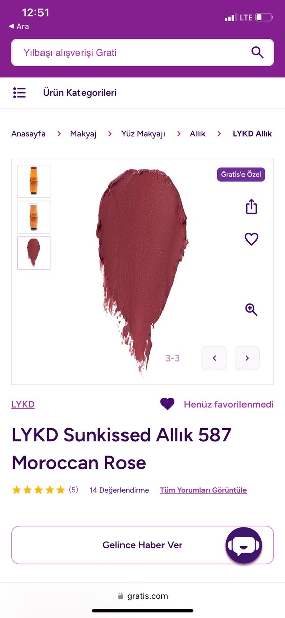 LYKD Sunkissed Allık 587 Moroccan Rose - Görsel 2