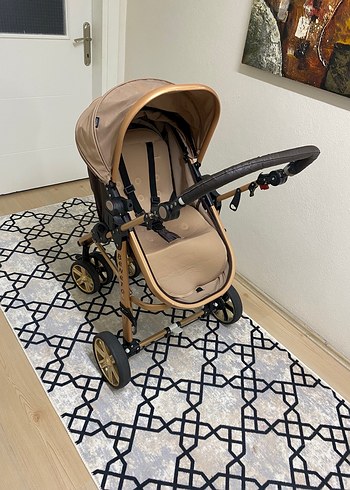 Koyu Kahverengi Bebek Arabası