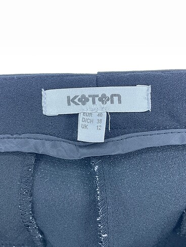 40 Beden siyah Renk Koton Kumaş Pantolon %70 İndirimli.