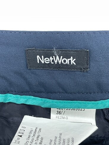 36 Beden lacivert Renk Network Kumaş Pantolon %70 İndirimli.