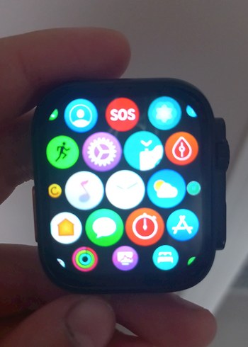 T800 Ultra 2 Siyah Akıllı Saat 1.99" - Görsel 9