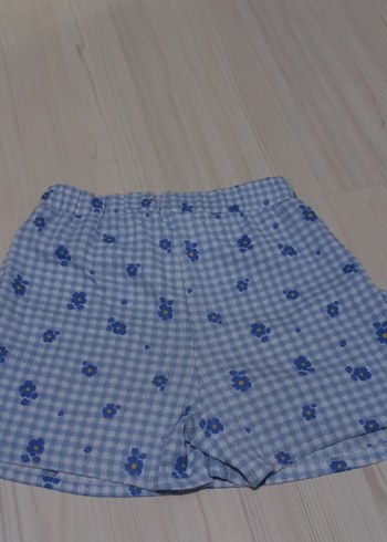 Kız Çocuk Mavi Fırfırlı Etek - Görsel 2