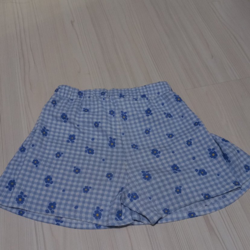 Kız Çocuk Mavi Fırfırlı Etek - Görsel 2