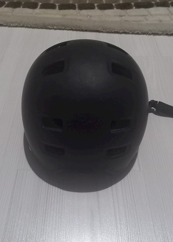 Siyah Punk Stil Plastik Kask - Görsel 2