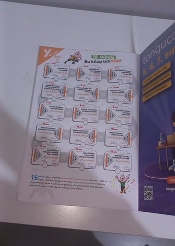 Tonguç 6. Sınıf İngilizce Dinamo Soru Bankası - Görsel 6