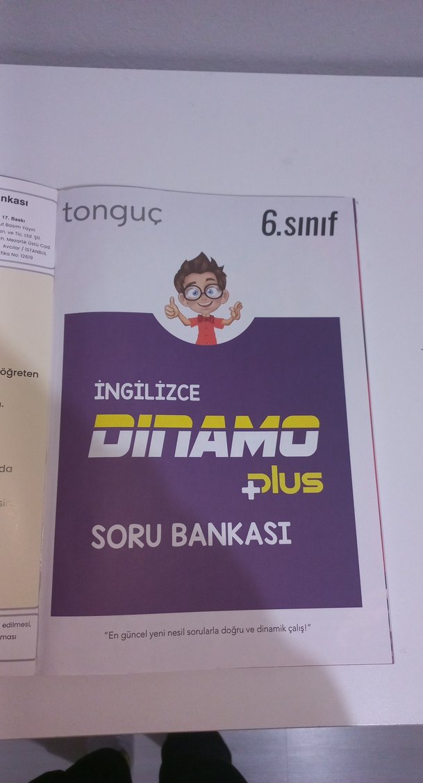Tonguç 6. Sınıf İngilizce Dinamo Soru Bankası - Görsel 4