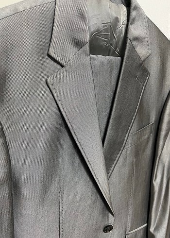 Altınyıldız Gri Erkek Takım Elbise, Regular Fit, Düğmeli