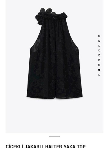 Dantelli Siyah  Yüksek Yakalı Kadın Bluz - Görsel 3