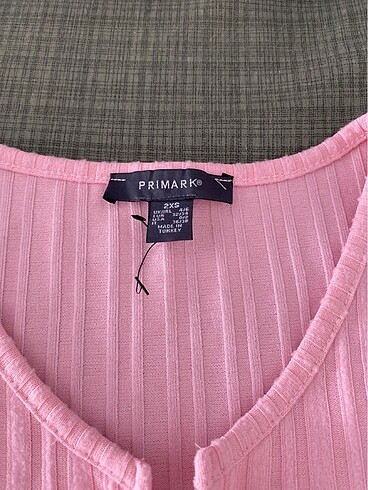 xs Beden Primark pembe crop
