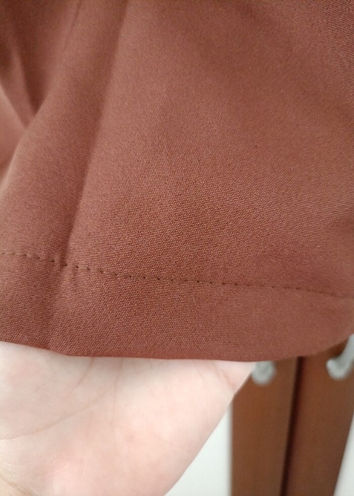 Dabıl krep kumaş şık mevsimlik ceket - Görsel 3