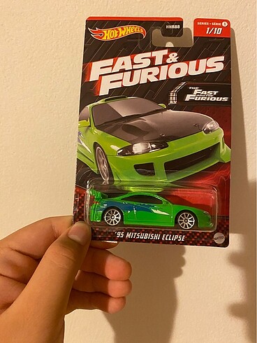 HOTWHEELS 95 MİTSUBİSHİ ECİLİPSE FAST AND FURİOUS