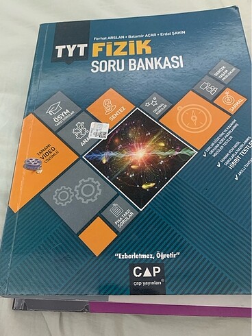 Tyt fizik soru bankası çap yayınları