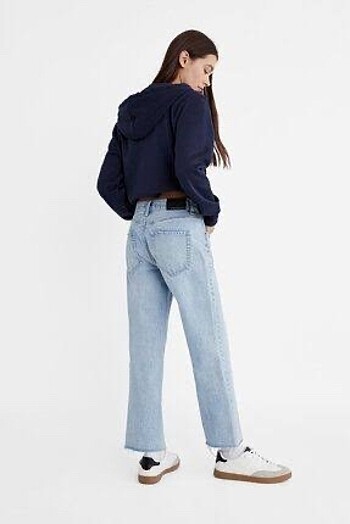 Stradivarius Stradivarius straight fit crop Jean