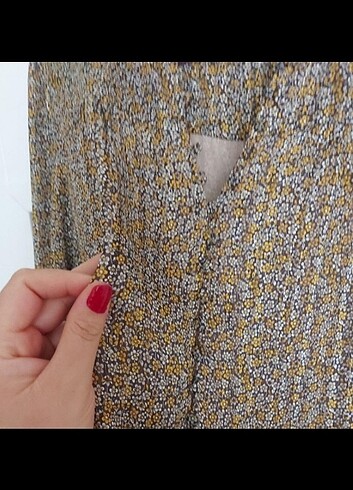 l Beden çeşitli Renk Zara midi boy elbise