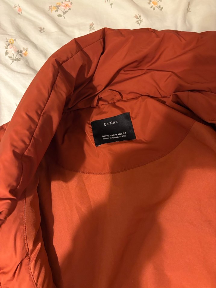 Düğmeli Kahverengi Midi Kadın Ceket - Görsel 2